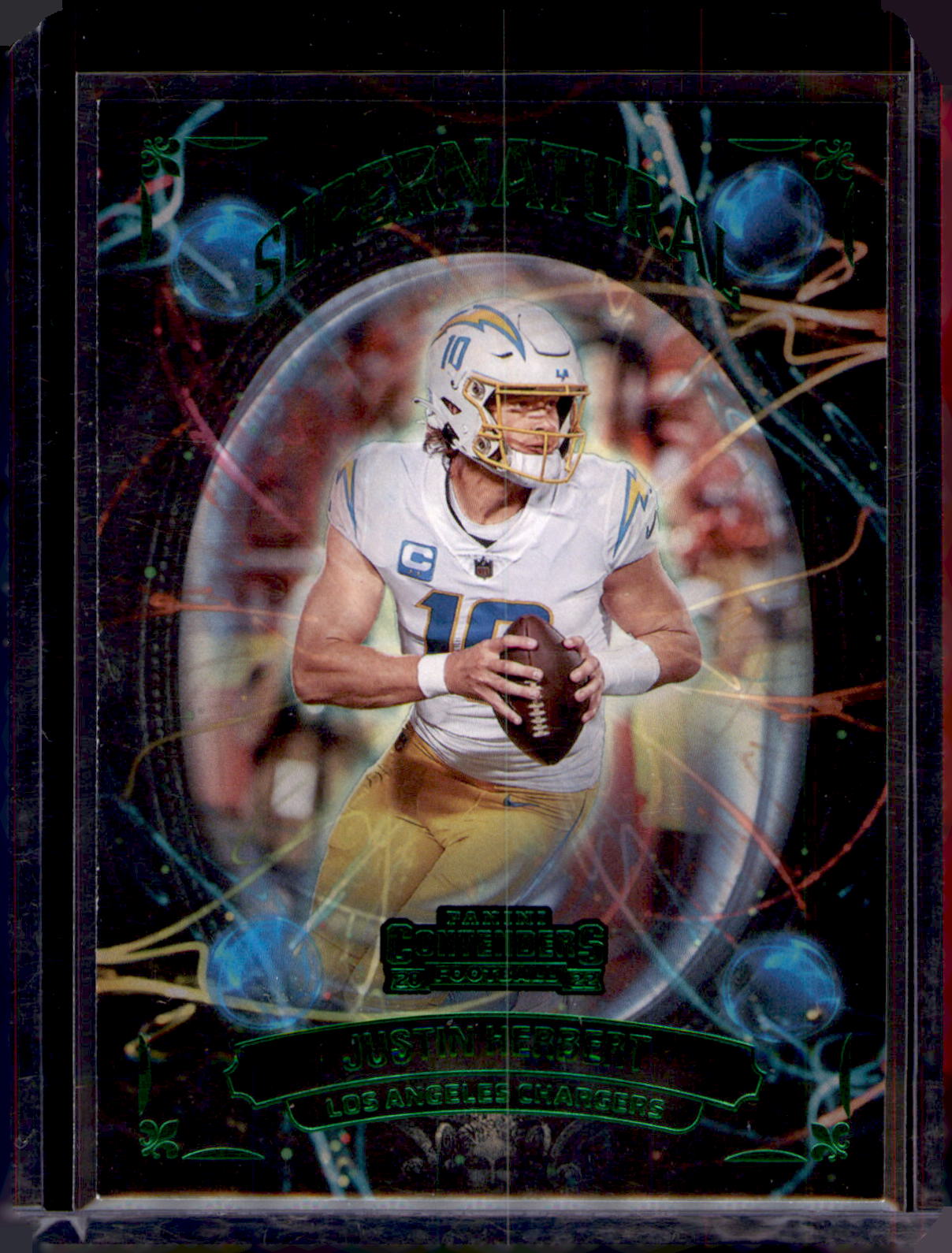 2022 Panini Contenders #SN-JHE Justin Herbert