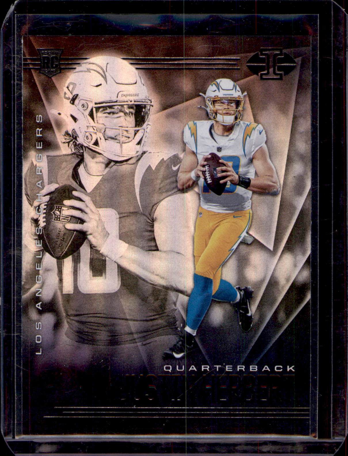 2020 Panini Illusions #7 Justin Herbert Rookie