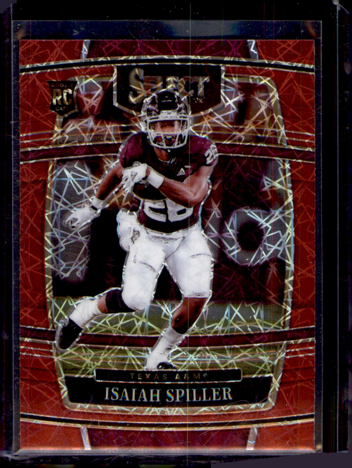 2022 Panini Select Draft Picks #18 Isaiah Spiller