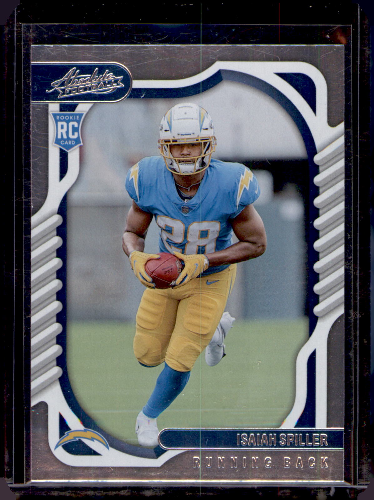2022 Panini Absolute #116 Isaiah Spiller Rookie
