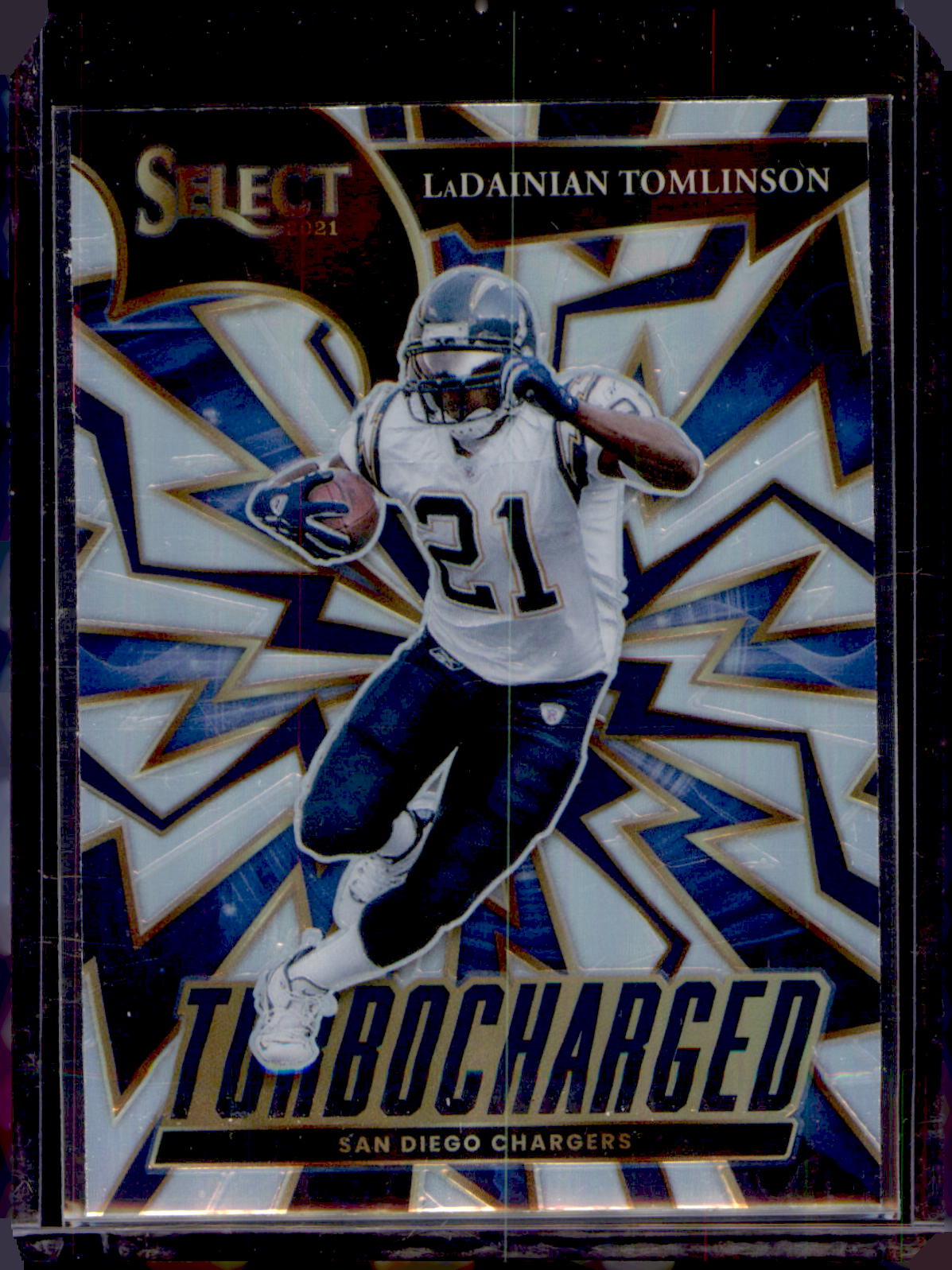 2021 Panini Select #TUR-25 LaDainian Tomlinson Prizm