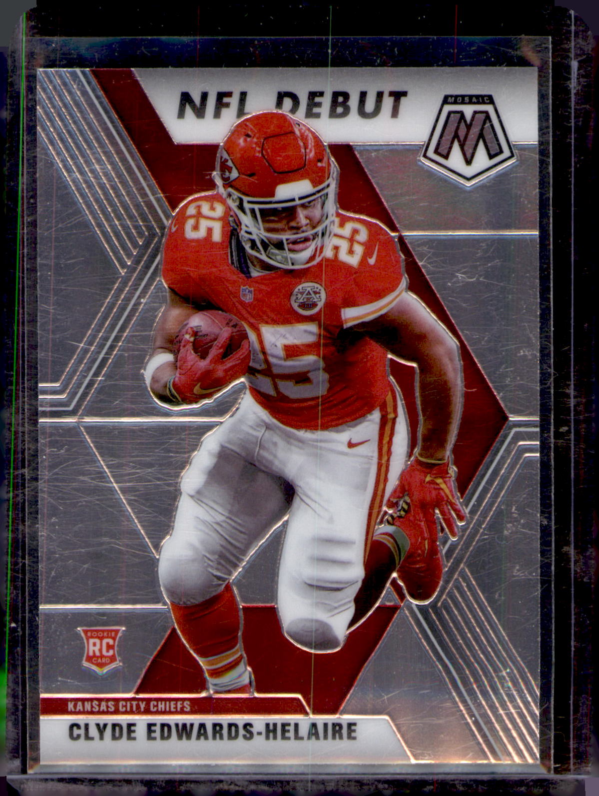2020 Panini Mosaic #266 Clyde Edwards-Helaire Rookie
