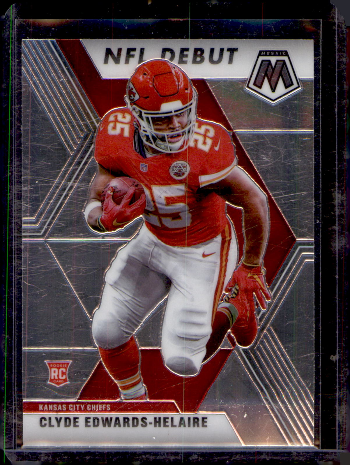 2020 Panini Mosaic #266 Clyde Edwards-Helaire Rookie