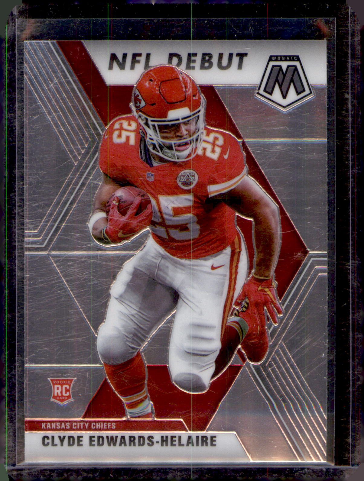 2020 Panini Mosaic #266 Clyde Edwards-Helaire Rookie