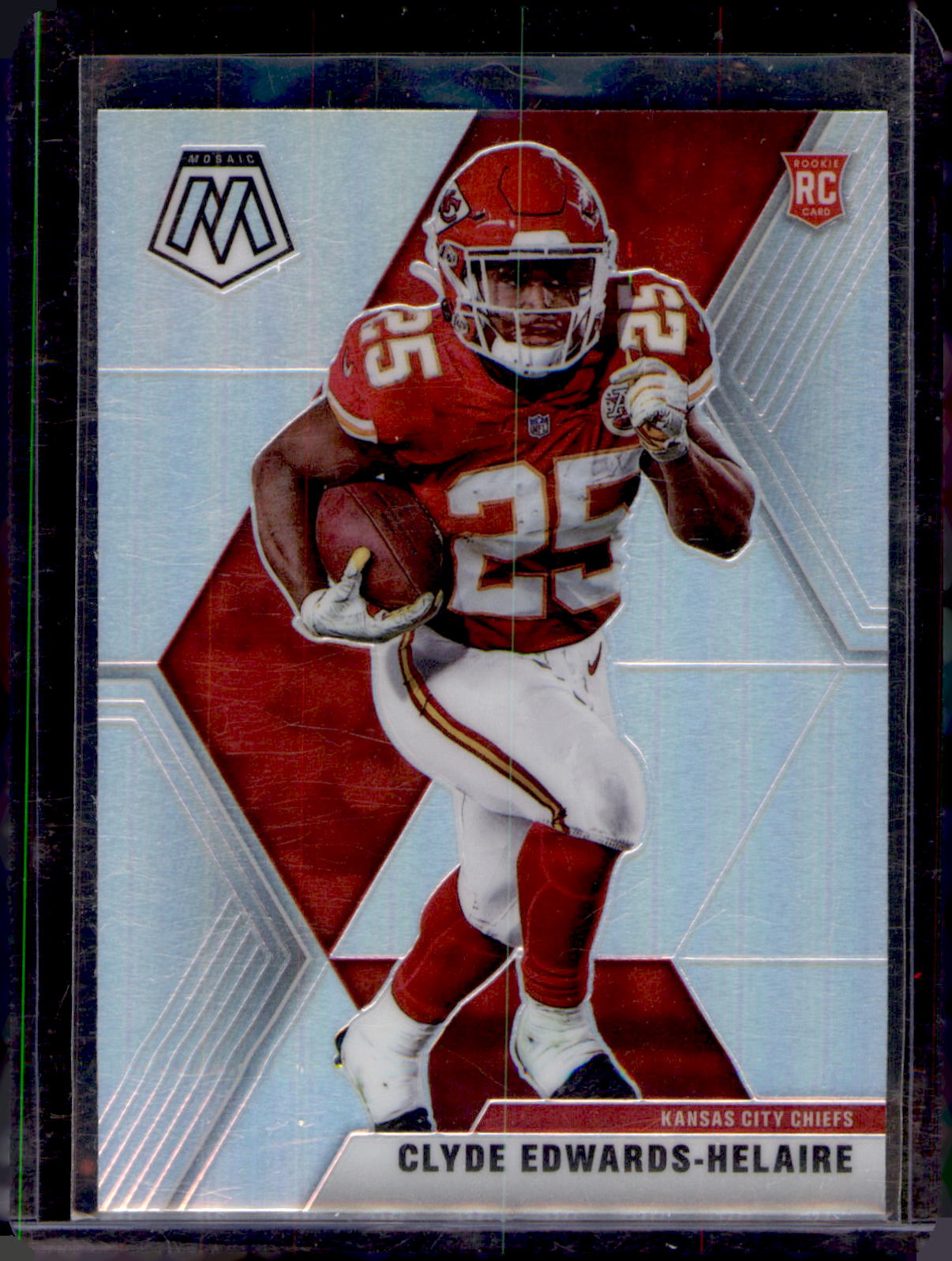 2020 Panini Mosaic #212 Clyde Edwards-Helaire Rookie