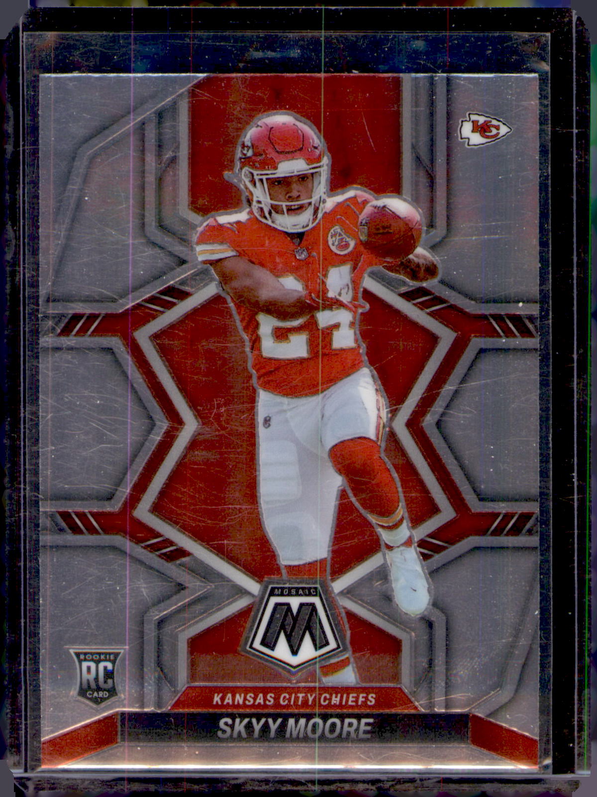 2022 Panini Mosaic #319 Skyy Moore Rookie