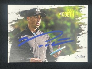 2023 Brixton Flagship  Paul McBeth Autographed