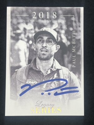 2023 Brixton Flagship Legacy Series Paul McBeth 2018 Autographed