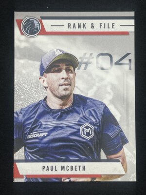 2025 Brixton DGPT Paul McBeth Rank & File
