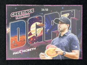 2025 Brixton DGPT Paul McBeth Wish You Were Here Cosmic 34/50
