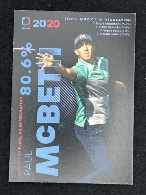 2020 DGPT Paul McBeth / Paige Pierce Top 5 C2 in Regulation