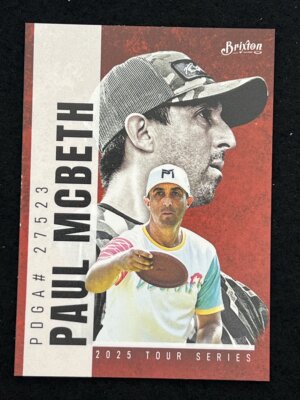 2025 Brixton Parallel Universe Paul McBeth Red