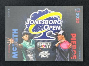 2020 DGPT Paul McBeth / Paige Pierce Jonesboro Open Champion