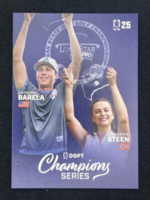 2025 DGPT Anthony Barela / Anniken Steen Texas State Champion