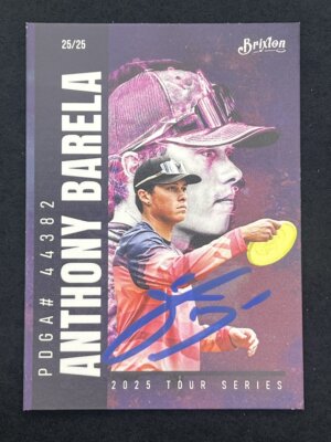 2025 Brixton DGPT Anthony Barela Deja Vu 25/25 Autographed