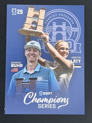 2025 DGPT Gannon Buhr / Kristin Latt Waco Champion