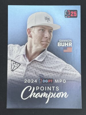 2025 DGPT Gannon Buhr Points Champion