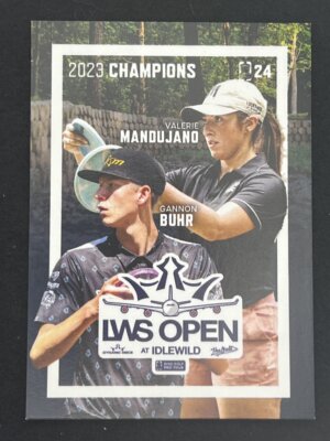 2024 DGPT Gannon Buhr / Valerie Mandujano LWS Champion