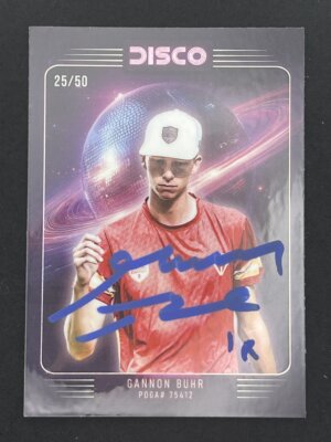 2025 Brixton DGPT Gannon Buhr Disco 25/50 Autographed