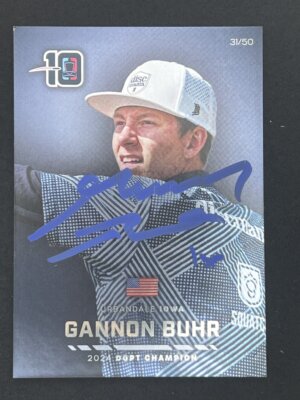 2025 DGPT 10th Anniversary Gannon Buhr 31/50 Autographed