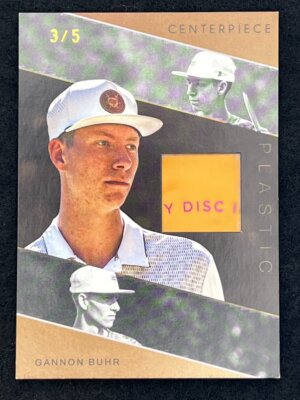 2025 Brixton DGPT Gannon Buhr Centerpiece Plastic Gold 3/5