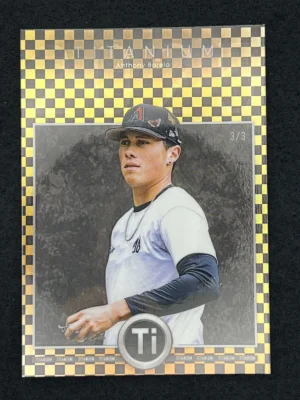 2025 Brixton Titanium Anthony Barela Golden Era Gold Checkered 3/3