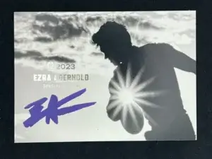 2023 DGPT Ezra Aderhold Trading Card Special Edition Autographed