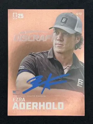 2025 DGPT Ezra Aderhold Bronze 4/10 Autographed