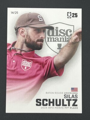 2025 DGPT Silas Schultz Black 14/25