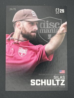 2025 DGPT Silas Schultz Black 29/75