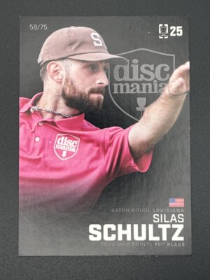 2025 DGPT Silas Schultz Black 58/75