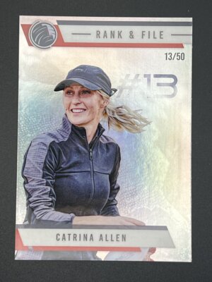 2025 Brixton DGPT Catrina Allen Rank and File Shimmer 13/50