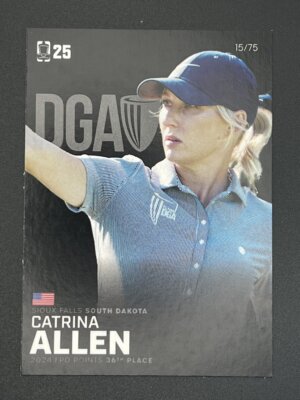 2025 DGPT Catrina Allen Black 15/75