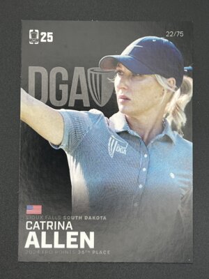 2025 DGPT Catrina Allen Black 22/75