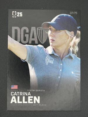 2025 DGPT Catrina Allen Black 37/75